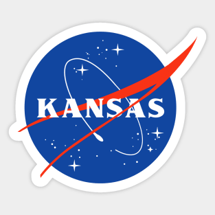 Kansas Astronaut Sticker